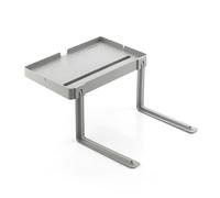 InnovaGoods® étagère Universelle Bedten pour Le lit, Polyvalente avec 3 étagères, réglable, Pliable, idéale pour Les Livres, Les revues, Les Plantes, Les Jouets, Couleur Gris.