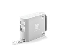 InnovaGoods® Étendoir Rétractable Raclox, Compact et Fonctionnel, 4 Cordes de 3,2 m Chacune, Capacité de Charge de 12 kg, Installation Facile et Rapide, Idéal pour Les Espaces Réduits.