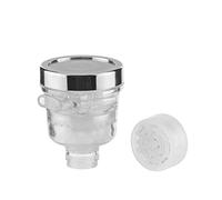 InnovaGoods Filtre purificateur d'eau pour Robinet en polypropylène et Polycarbonate Transparent/argenté 6 x 6 x 8 cm