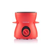 InnovaGoods® Fondue de chocolat avec accessoires Fonlat, profitez de délicieuses fondues au chocolat, avec fonction de fontaine à chocolat, accessoires et design élégant, Noir