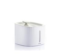 InnovaGoods - Fontaine à Eau Automatique pour Animaux de Compagnie 3L, Silencieuse, 3 Modes d'Écoulement, Purification de l'eau, Arrêt Automatique, Blanc, Gris, Polypropylène