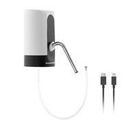 InnovaGoods® Fontaine d'Eau Automatique et Rechargeable, Distributeur d'eau avec Adaptateur Mousse, Câble USB Micro USB, Convient Carafes 5, 8, 20L, Multicolore, Taille Unique, Silicone