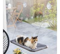 InnovaGoods® Hamac Suspendu pour Chats Catlax, Offre Un Endroit Confortable et sécurisé pour Que Ton Chat se Repose, avec 2 poignées de Fixation, idéal pour la Maison.