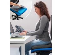 InnovaGoods Hexafresh Coussin en nid d'abeille Silicone Polyester Gris Bleu Rafraîchissement