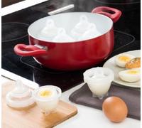 InnovaGoods Jeu de cuiseurs à œufs (paquet de 7)