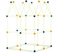 InnovaGoods® Kit de Construction Robuste 85 pièces, Jouets de Construction pour Enfants, Jouet Qui Brille dans Le Noir, stimule