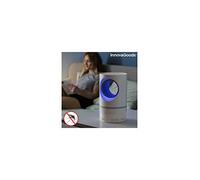 InnovaGoods Lampe anti-moustiques par aspiration KL Vortex, Blanc