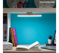 InnovaGoods® Lampe LED magnétique rechargeable 2 en 1, la lampe LED éclaire de manière flexible et pratique, lampe magnétique, idéale pour theMaison, atelier
