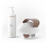 InnovaGoods® Lot de 1 lotion pour le corps raffermissante anti-cellulite raffermissante, tonifie, rafraîchit et hydrate, améliore le teint de la peau. 1 masseur anti-cellulite effet récupérateur