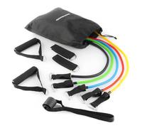 InnovaGoods Lot de bandes de résistance multifonctions, accessoires Pilates, guide d'exercices, idéal pour la musculation et les fesses, nylon, multicolore, unique