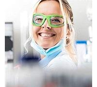 InnovaGoods® Lunettes de protection transparentes avec verres anti-buée, anti-rayures, protection UV400, résistantes aux chocs, confortables et légères, parfaites pour les travaux d'atelier, de constr