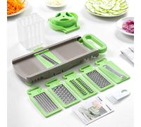 InnovaGoods® Mandoline râpe pliable 6 en 1 Choppie, râpe et coupe tous types d'aliments rapidement et facilement, design compact et léger, idéal pour la cuisine.