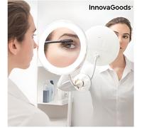 InnovaGoods Miroir grossissant à LED avec bras flexible et ventouse Mizoom - 8435527814786