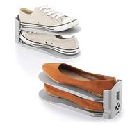 InnovaGoods® Organisateur de chaussures réglable Scholzzer (6 unités), organisez vos chaussures de manière confortable et efficace, avec différents tailles et compartiments.