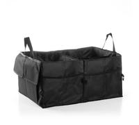 InnovaGoods - Organisateur de Coffre de Voiture Pliable, 55L, 3 Compartiments, Fixation Velcro, Polyester, Multi, Taille Unique