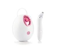 InnovaGoods - Pack sauna facial électrique et nettoyant facial électrique à points noirs
