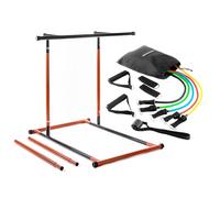 InnovaGoods - Pack Station de traction et bandes de résistance avec accessoires et guide d'exercices