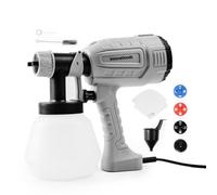 InnovaGoods® Pistolet à Peinture 500W Pistolet à Peinture Électrique Capacité 1L Pistolet à Peinture 800ml/min Pistolet à Peinture à Intensité Réglable Pistolet pour Murs et Plafonds
