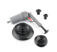 InnovaGoods® Pistolet déboucheur d'air comprimé universel avec adaptateurs Klingun, débouche les canalisations et les égouts, design compact et léger, idéal pour la maison.