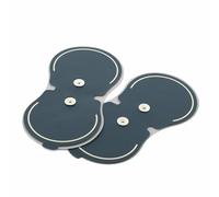 InnovaGoods® Recharges pour Masseur, Adhésifs en Gel, Noir et Doré, Design Ergonomique, Toucher Doux et Agréable, Maintien Ferme, Durée de 4-6 Mois chacun