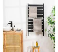 InnovaGoods® sèche-serviettes électrique 260W, sèche-serviettes à 10 barres mural ou sur pied pour la salle de bains, séchage rapide, température max. 55°C, idéal pour sécher | chauffer les serviettes