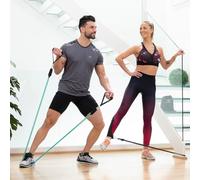 InnovaGoods - Set de 3 Bandes de Résistance Ajustables, Multifonction Fitness, Complet avec Accessoires, Guide d´Entraînement, Multicolore, Taille Unique, Composé