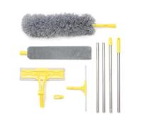 InnovaGoods® Set de nettoyage 4 en 1 Clese, nettoie rapidement et facilement différentes surfaces, avec différentes têtes et accessoires, idéal pour la maison.