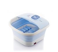 InnovaGoods - Spa Pliable pour Pieds avec Hydromassage, 10 Rouleaux de Massage, Aromathérapie, Chauffage et Bulles jusqu’à 50°C, Multicolore, Plastique