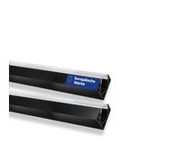 INNOVATE Profile alu pour Ruban LED 2M Corniche LED Noir Translucide Set 2