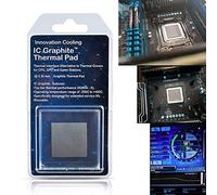 Innovation Cooling Lot de 2 tampons thermiques graphite - Remplacement permanent pour pâte thermique/graisse (40 x 40 mm)