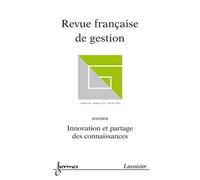 Innovation et partage des connaissances revue franþaise de g - Collectif - Hermes Science Publications - broché - Livre