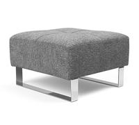 Innovation Living Ottoman Supremax Deluxe Excess - Dess. 563 Charcoal Twist