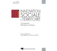 Innovation sociale et territoire Bellemare/klein (Auteur)
