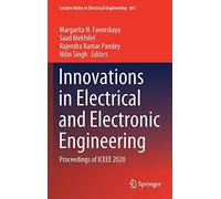 Innovations In Electrical And Electronic Engineering