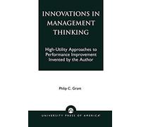Innovations In Management Thinking