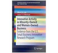 Innovative Activity In Minority-Owned And Women-Owned Business