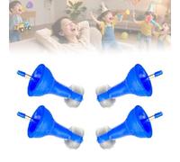 Innovative Inflatable Earplugs, Noise Cancelling Silicone Ear Plugs Suitable, Ultra-Comfy Reusable Noise-Reducing Earplugs Flexible Hearing Protection for Swimming, Travel, Noisy Places (4PCS)