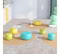 Innovative Modern Minimalist Couch Coffee Table Ensemble for Small Home Offices, Dental Clinic Lobbies(D)