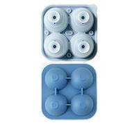 Innovative Tennis Ball Ice Cubes Molds Silicone Materials Ensures Easy Releases for Funny Shape Ice in Parties and Homes Use Unique Tennis Shape Ice Cubes Maker Silicone Flexible