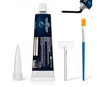 INNOVAYOU 100ml Noir Gel Isolant Electrique, Mastic AdhéSif Silicone, ImperméAble Haute Fluidité Isolant Transparent, Pour Circuits ImpriméS, Lampes Led, Cartes Commande D'Appareils ÉLectroméNagers