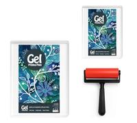 INNOVAYOU 5 * 7 et 8 * 10 Pouce Gel Press, Plaques de Gel Imperméables et Lavables, Idéales Pour la Fabrication de Cartes, l'artisanat, le Scrapbooking, les Agendas et la Décoration Intérieure