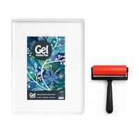 INNOVAYOU 8 * 10 Pouce Gel Press, Plaques de Gel Imperméables et Lavables, Idéales Pour la Fabrication de Cartes, l'artisanat, le Scrapbooking, les Agendas et la Décoration Intérieure