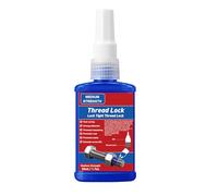 INNOVAYOU Frein Filet 50ml, Intensité Moyenne Frein Filet Bleu Antirouille et Anti-Lâche, Frein Filet Fort Pour Combler les Espaces Et Serrer les Boulons, écrous, Attaches Bouteille carrée
