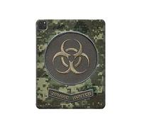 Innovedesire Biohazard Zombie Hunter Graphic Tablet Etui Coque Housse pour iPad Pro 11 (2018,2020,2021), iPad Air 4 (2020), iPad Air (2020)