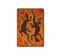 Innovedesire Lizard Aboriginal Art Tablet Etui Coque Housse pour iPad Pro 10.5, iPad Air (2019, 3rd)