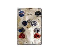 Innovedesire Neil Armstrong White Astronaut Space Suit Tablet Etui Coque Housse pour iPad Mini 4, iPad Mini 5, iPad Mini 5 (2019)