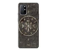 Innovedesire Norse Ancient Viking Symbol Etui Coque Housse pour OnePlus 8T