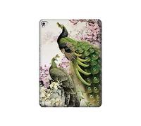 Innovedesire Peacock Chinese Brush Painting Tablet Etui Coque Housse pour iPad Pro 12.9 (2015,2017)