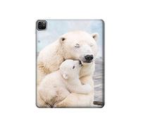 Innovedesire Polar Bear Tablet Etui Coque Housse pour iPad Pro 12.9 (2021)
