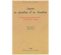 Innover En Education Et En Formation - La Banque De Donnees Nova : Un Attracteur Etrange